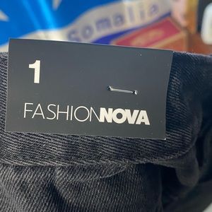 Sugar Daddy Destroyed Slouch Fit Jeans -Black